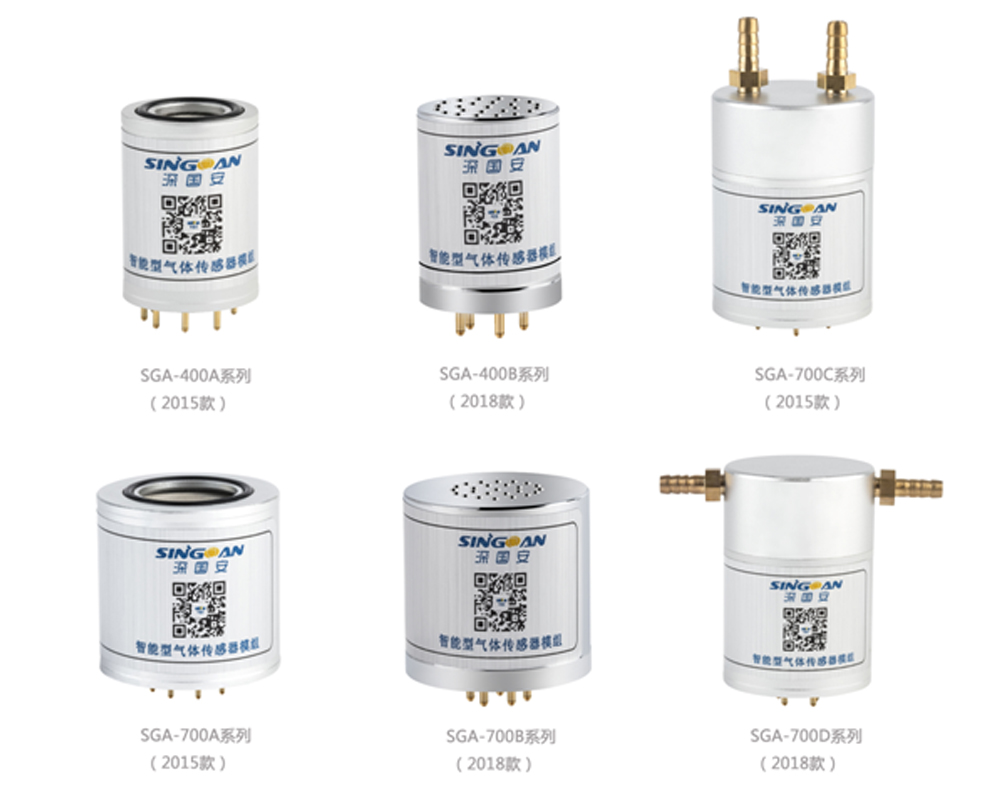 可拔插智能氣體傳感器