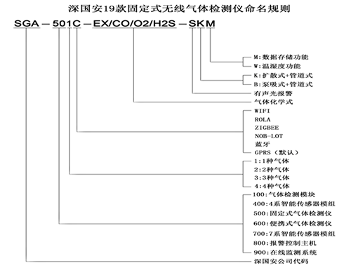 固定式無線氣體檢測儀產品命名規(guī)則.png