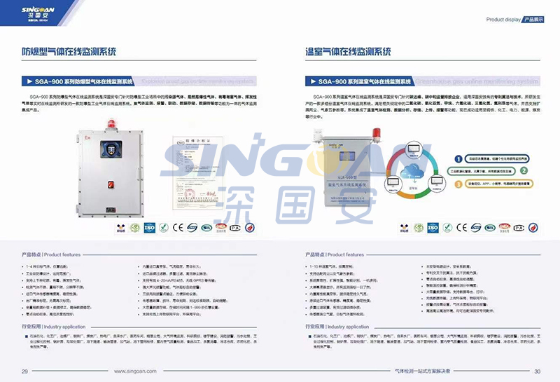 深國(guó)安2022氣體檢測(cè)儀新版畫冊(cè)