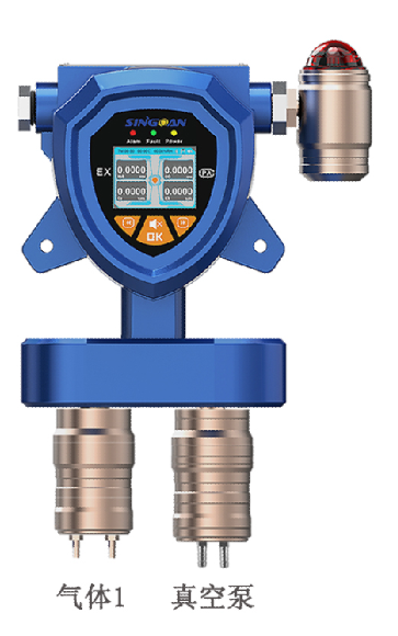 固定一體泵吸式異丁醛氣體濃度檢測(cè)儀