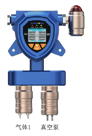 固定一體泵吸式鍺烷氣體檢測儀探頭