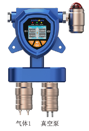 固定一體泵吸式苯氣體傳感器探頭