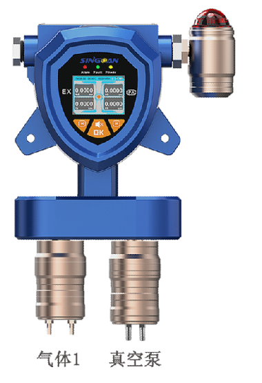 固定一體泵吸式丙烷氣體傳感器探頭