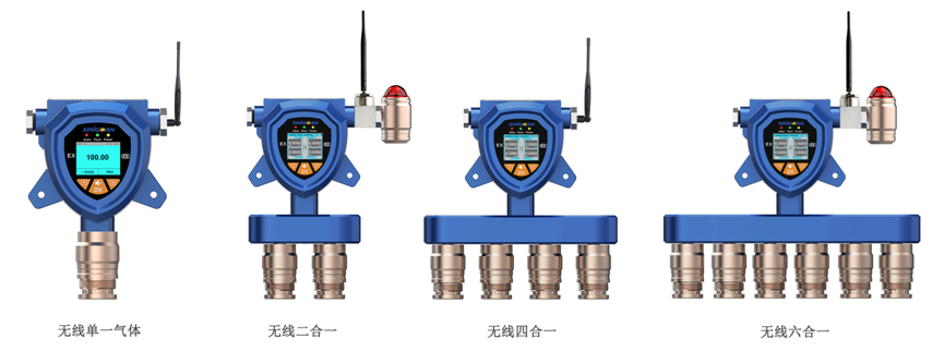 無(wú)線復(fù)合型DMC氣體檢測(cè)儀