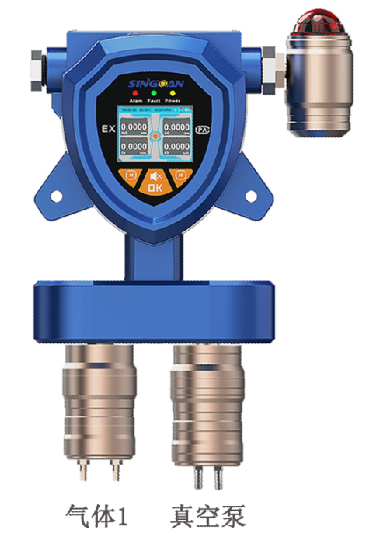 固定一體泵吸式二甲基二硫醚氣體傳感器探頭